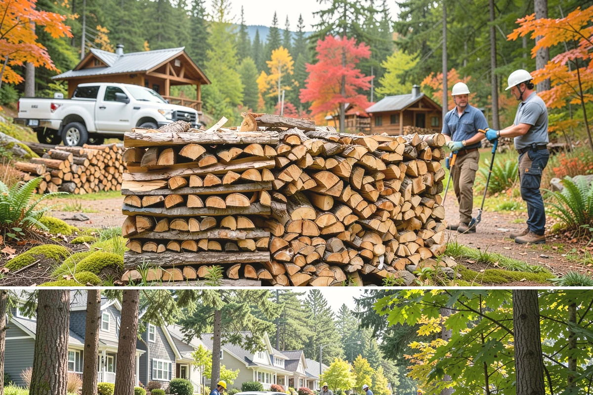 Ultra-Dry Firewood in Normandy Park, King County, WA - Ideal for deep winter when maximum heat and minimal smoke are the priority.