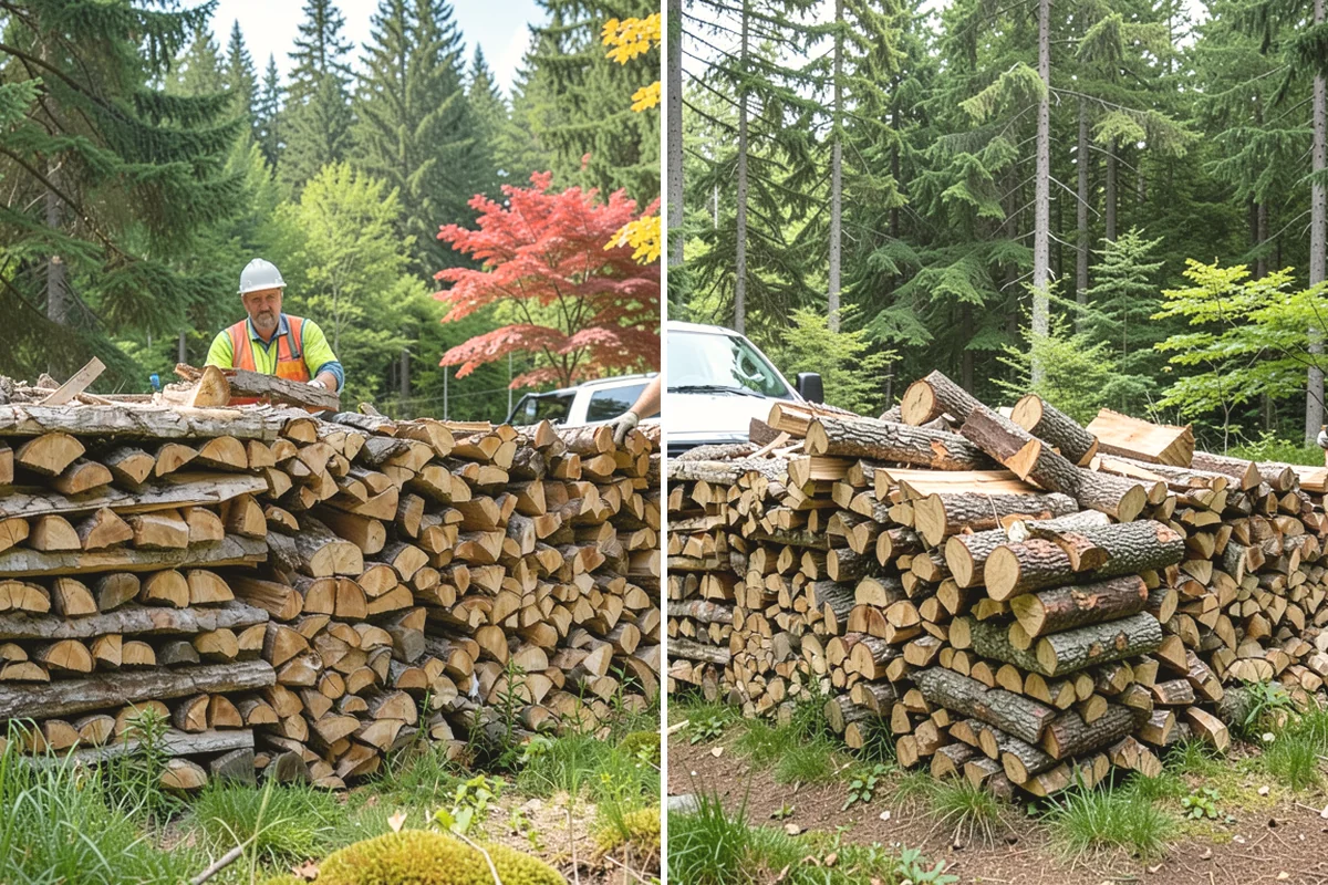 Ultra-Dry Firewood in North Bend, King County, WA - We start with fully cured wood