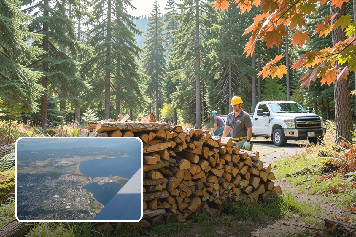 Ultra-Dry Firewood in Oak Harbor, Island County, WA - Moisture well below the seasoned standard