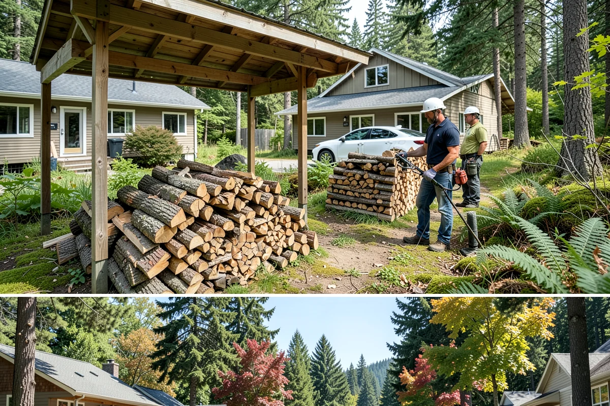 Ultra-Dry Firewood in Orting, Pierce County, WA - Ideal for deep winter when maximum heat and minimal smoke are the priority.