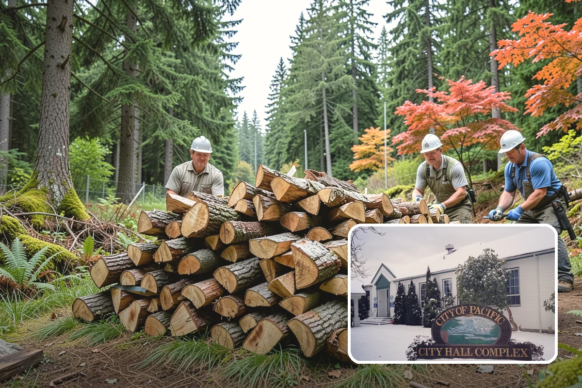 Ultra-Dry Firewood in Pacific, King County, WA - Moisture well below the seasoned standard