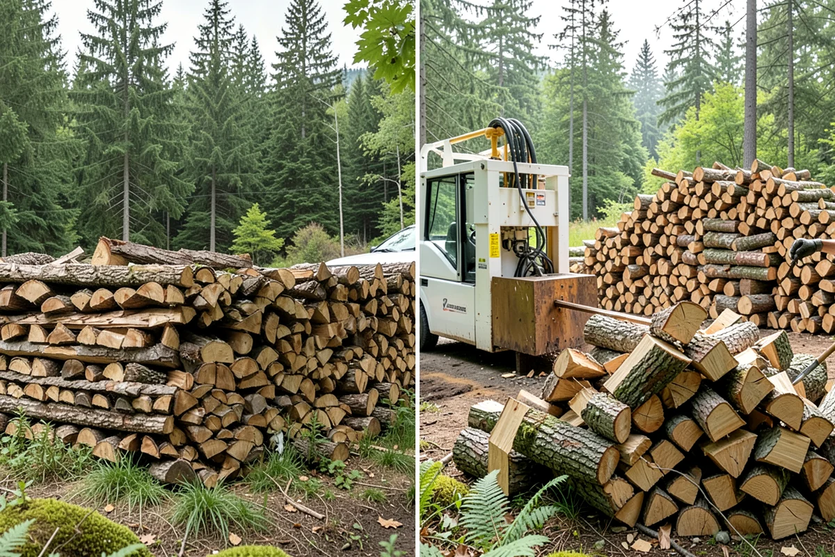 Ultra-Dry Firewood in Pacific, King County, WA - We start with fully cured wood