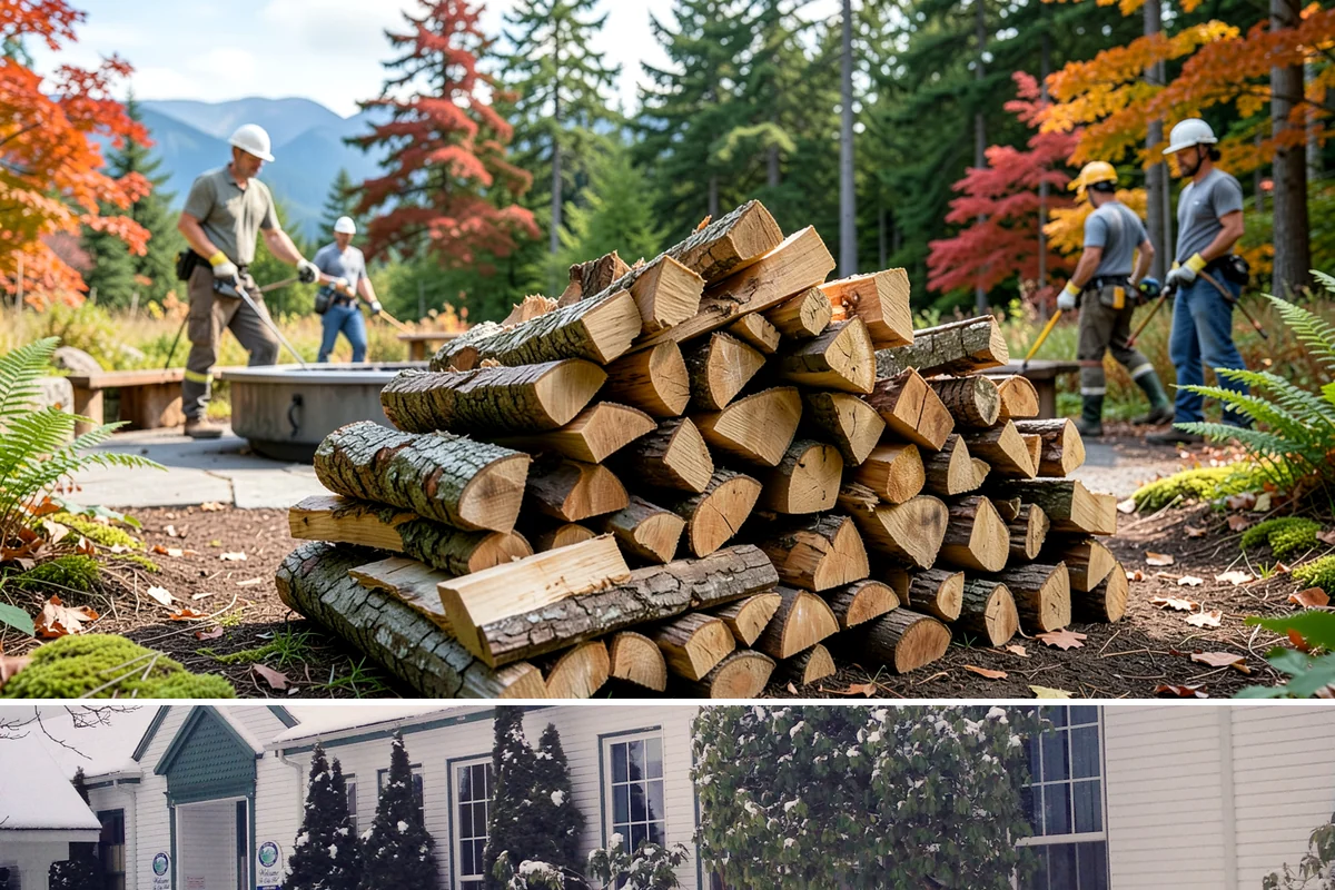 Ultra-Dry Firewood in Pacific, King County, WA - Ideal for deep winter when maximum heat and minimal smoke are the priority.
