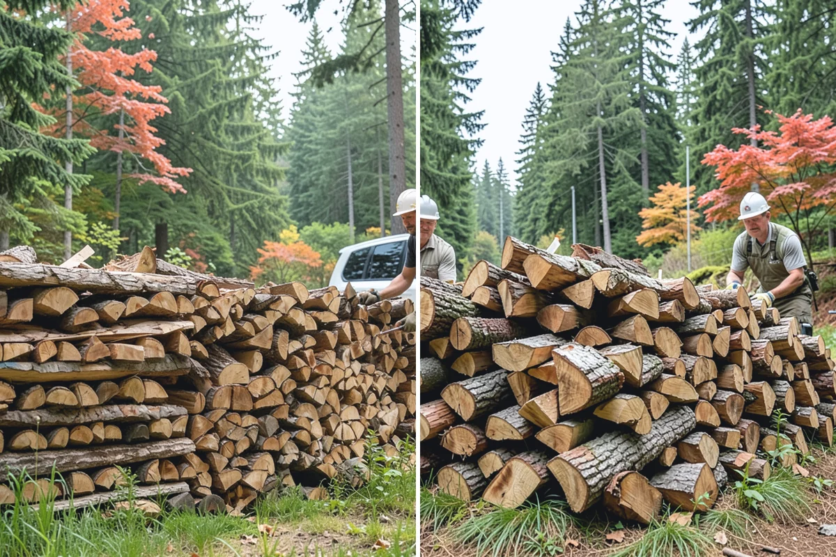 Ultra-Dry Firewood in Renton, King County, WA - We start with fully cured wood