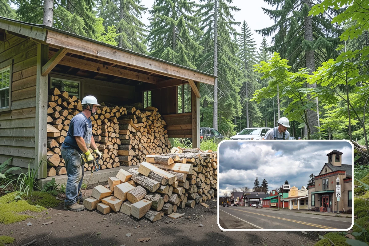 Ultra-Dry Firewood in Roy, Pierce County, WA - Moisture well below the seasoned standard