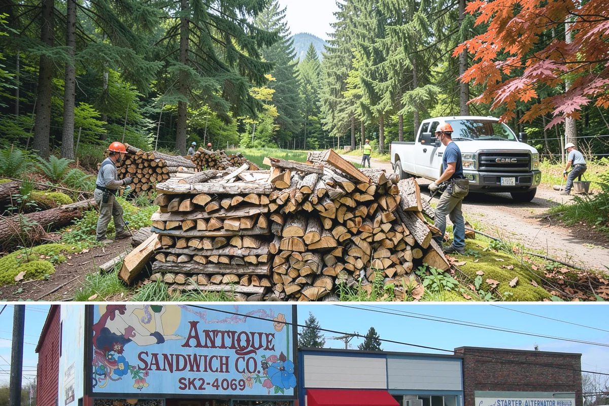 Ultra-Dry Firewood in Ruston, Pierce County, WA - Ideal for deep winter when maximum heat and minimal smoke are the priority.