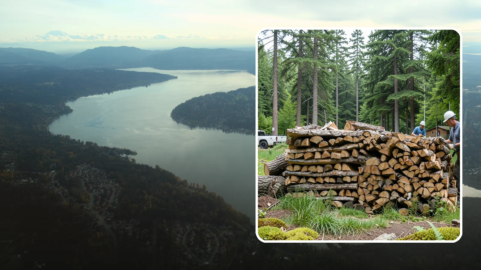 Ultra-Dry Firewood in Sammamish, WA - Extra-low-moisture firewood cured well below standard levels for the cleanest possible burn.
