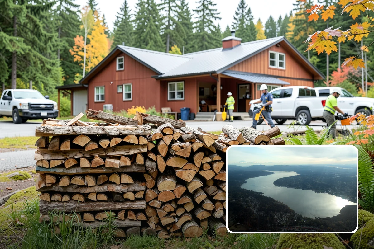 Ultra-Dry Firewood in Sammamish, WA - Moisture well below the seasoned standard