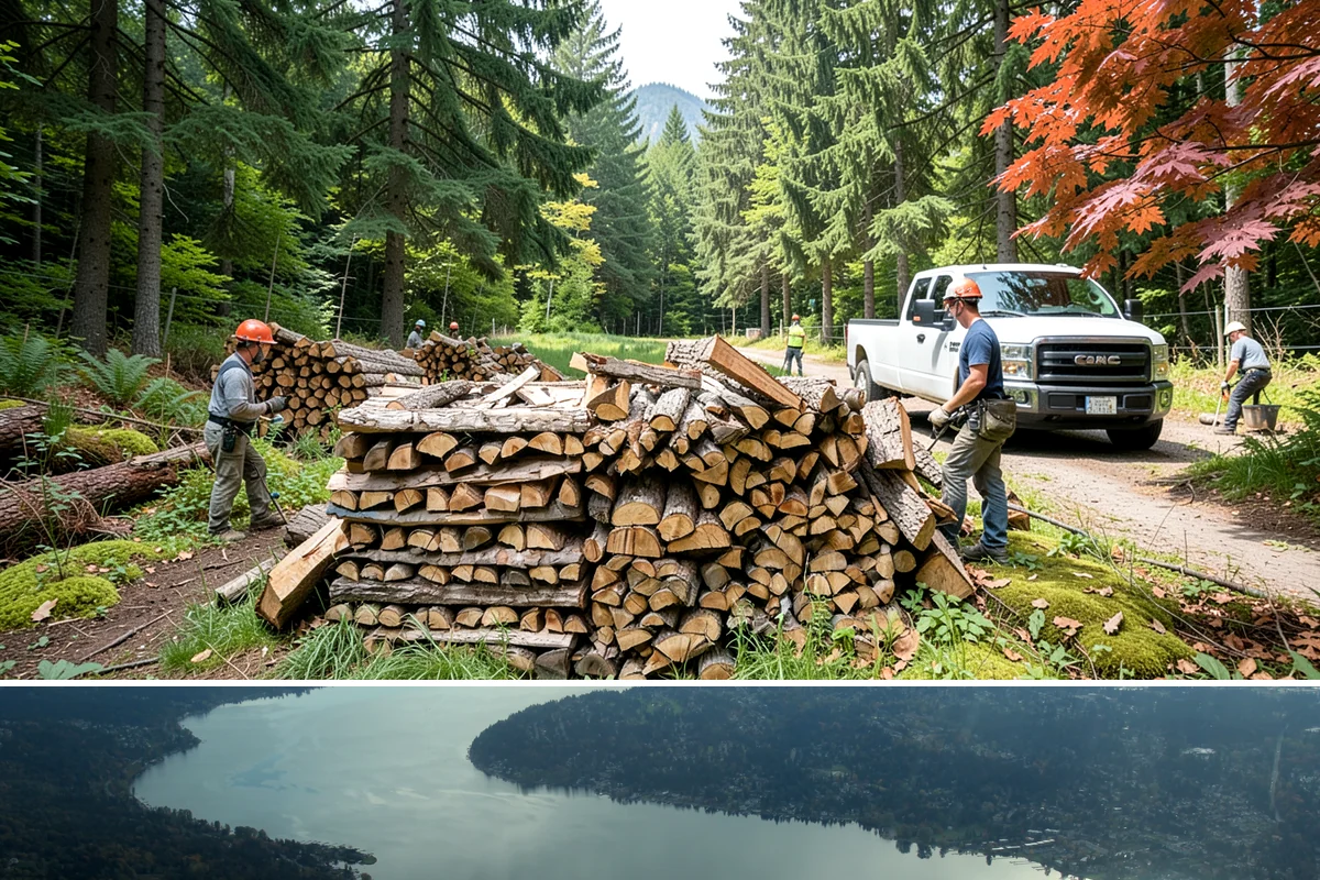 Ultra-Dry Firewood in Sammamish, WA - Ideal for deep winter when maximum heat and minimal smoke are the priority.