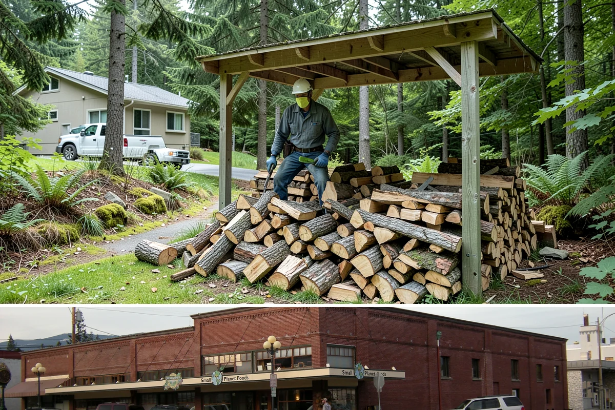 Ultra-Dry Firewood in Sedro-Woolley, Skagit County, WA - Ideal for deep winter when maximum heat and minimal smoke are the priority.