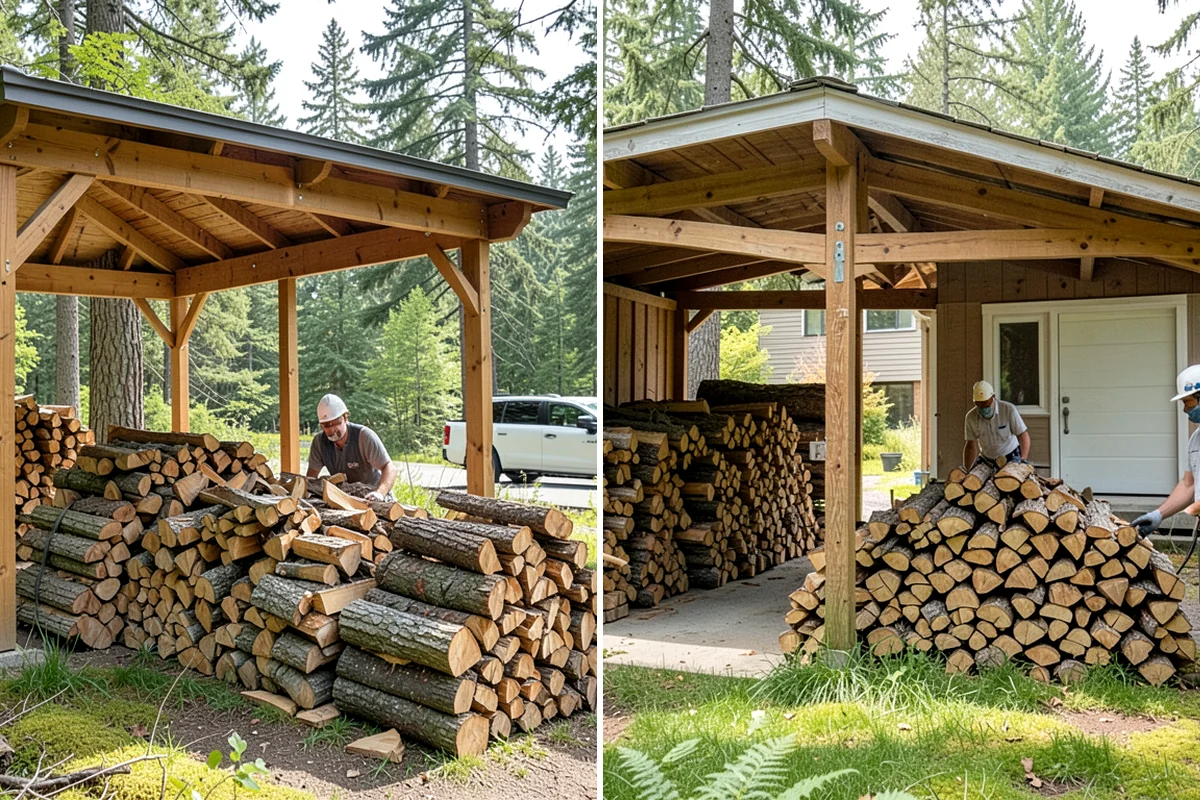 Ultra-Dry Firewood in Shoreline, King County, WA - We start with fully cured wood