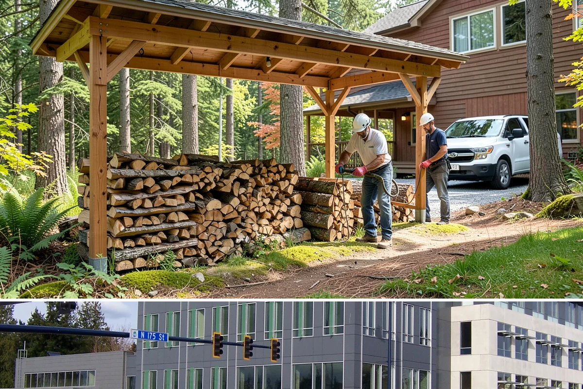 Ultra-Dry Firewood in Shoreline, King County, WA - Ideal for deep winter when maximum heat and minimal smoke are the priority.
