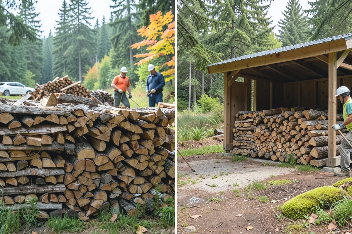Ultra-Dry Firewood in Skykomish, King County, WA - We start with fully cured wood