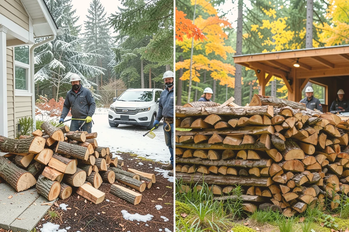 Ultra-Dry Firewood in Snohomish, Snohomish County, WA - We start with fully cured wood