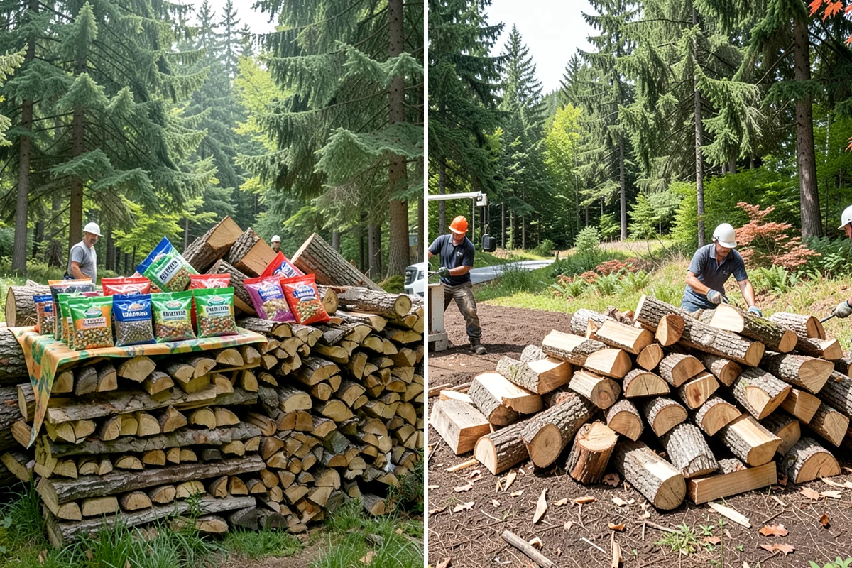 Ultra-Dry Firewood in Snoqualmie, King County, WA - We start with fully cured wood