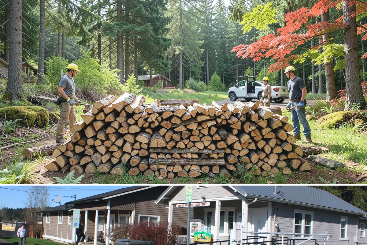 Ultra-Dry Firewood in South Prairie, Pierce County, WA - Ideal for deep winter when maximum heat and minimal smoke are the priority.