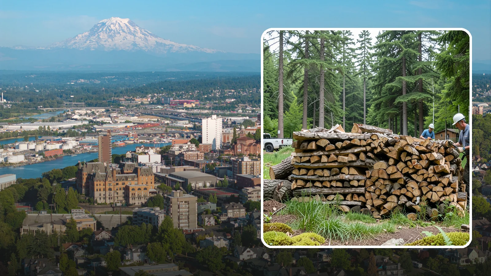 Ultra-Dry Firewood in Tacoma, Pierce County, WA - Extra-low-moisture firewood cured well below standard levels for the cleanest possible burn.