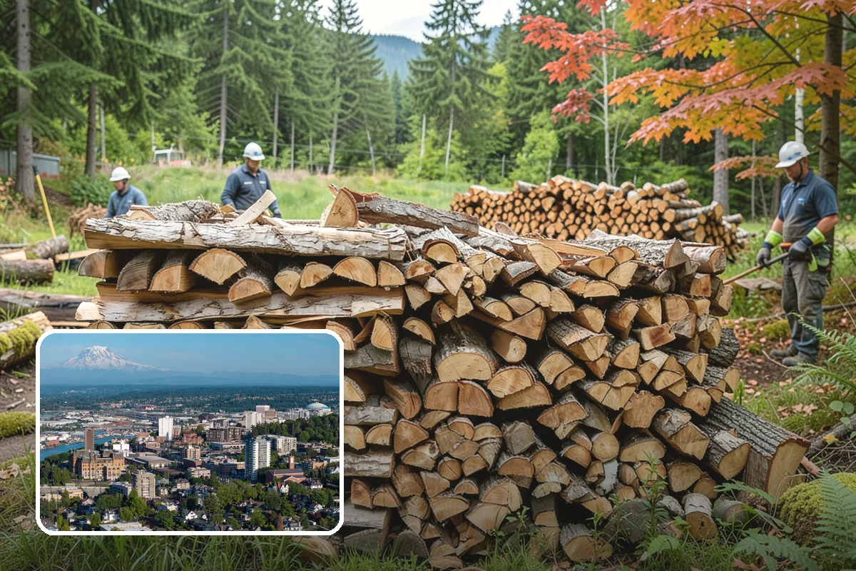 Ultra-Dry Firewood in Tacoma, Pierce County, WA - Moisture well below the seasoned standard