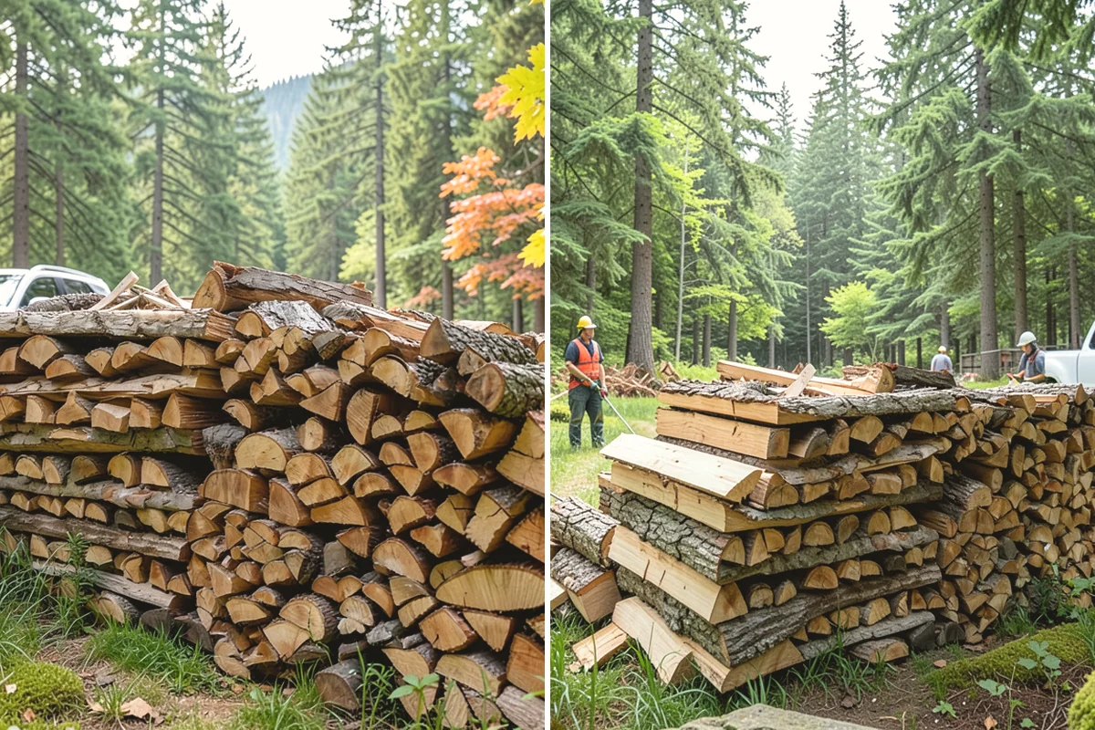 Ultra-Dry Firewood in Tacoma, Pierce County, WA - We start with fully cured wood