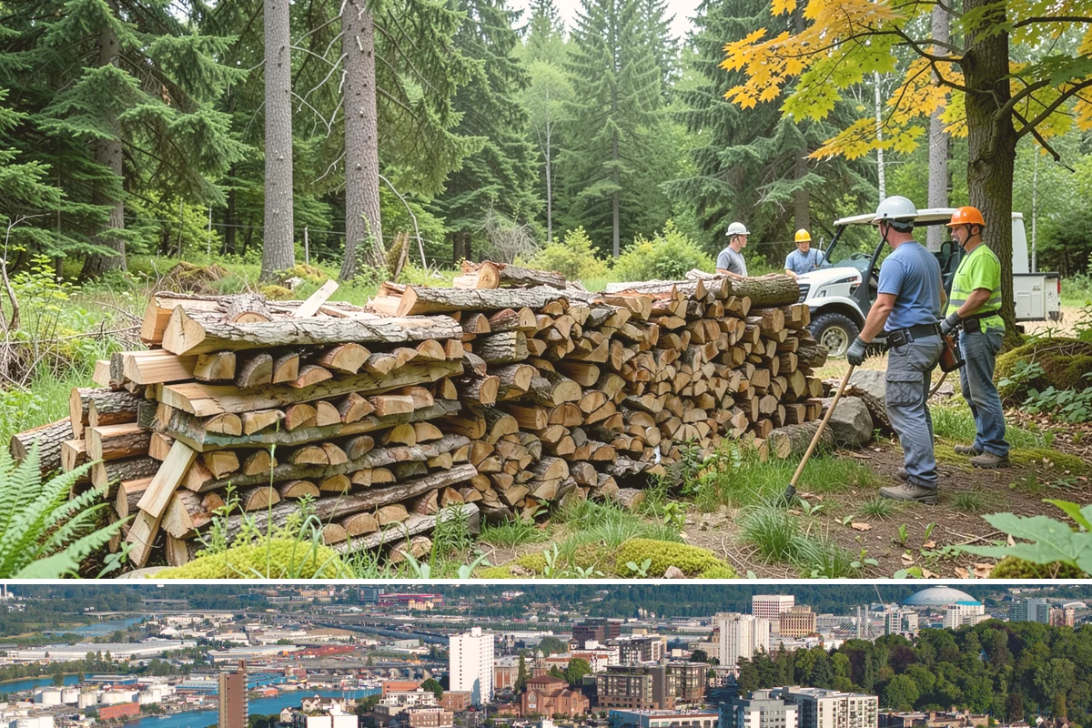 Ultra-Dry Firewood in Tacoma, Pierce County, WA - Ideal for deep winter when maximum heat and minimal smoke are the priority.