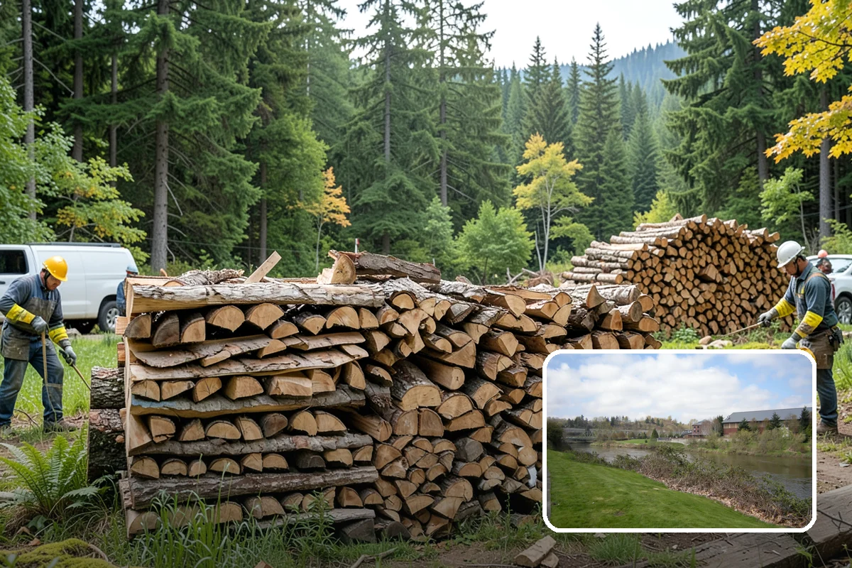 Ultra-Dry Firewood in Tukwila, King County, WA - Moisture well below the seasoned standard