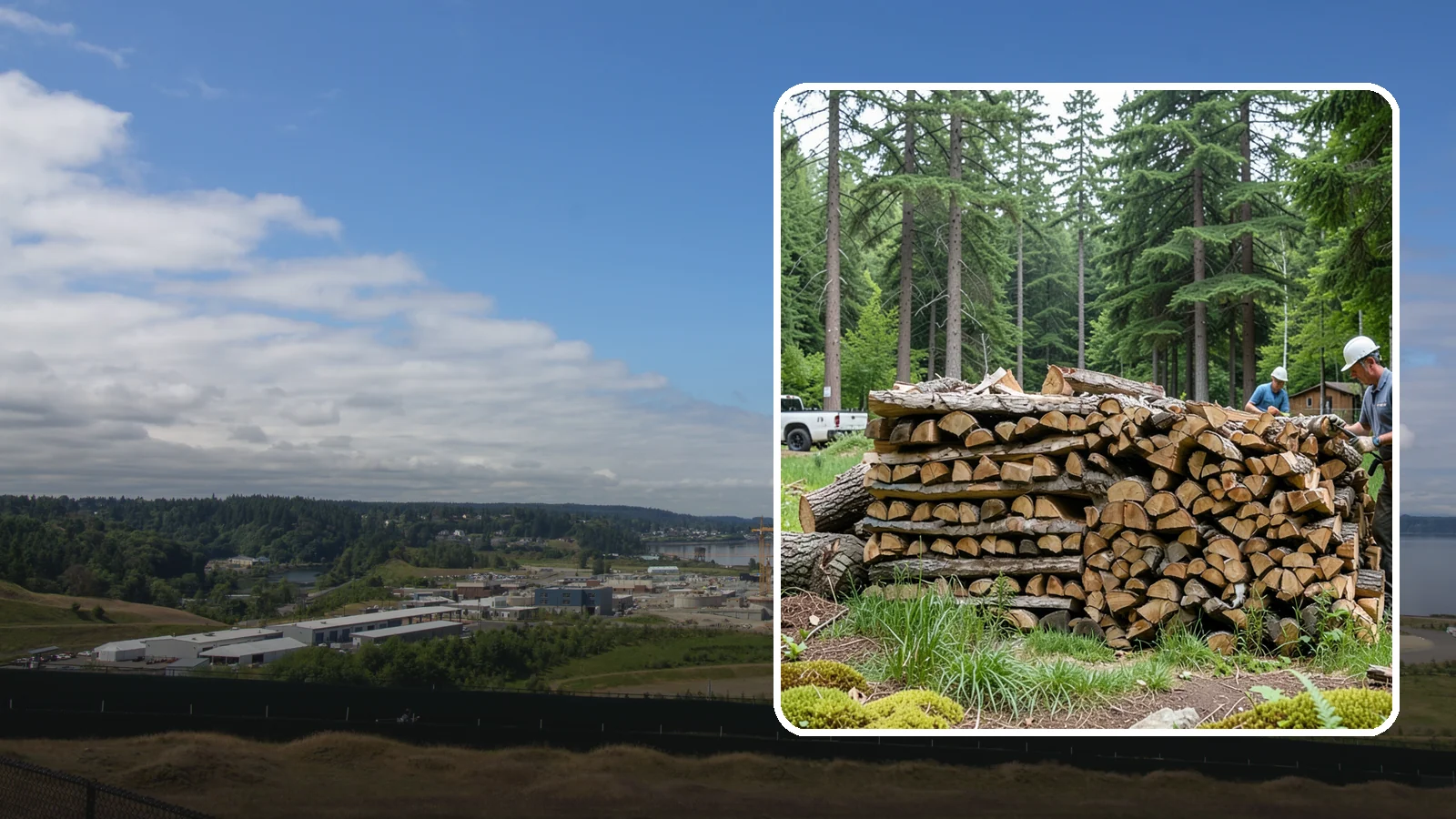 Ultra-Dry Firewood in University Place, Pierce County, WA - Extra-low-moisture firewood cured well below standard levels for the cleanest possible burn.