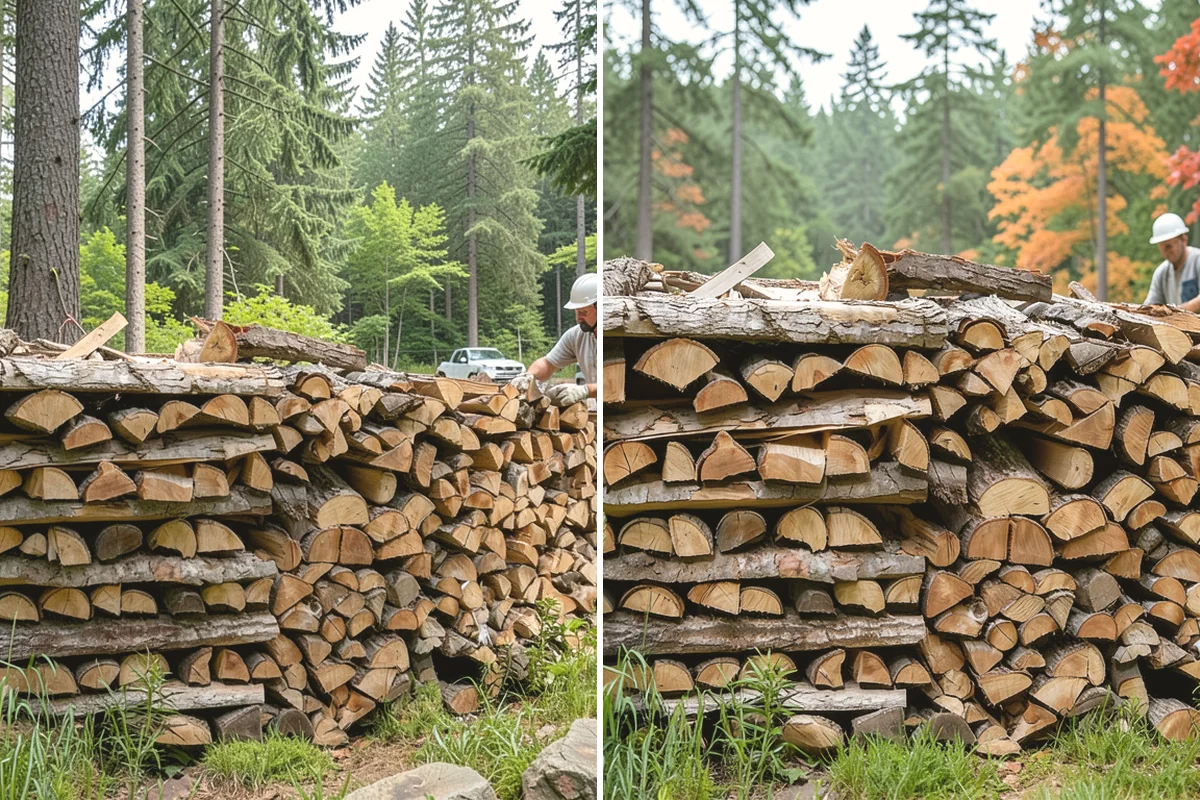 Ultra-Dry Firewood in University Place, Pierce County, WA - We start with fully cured wood