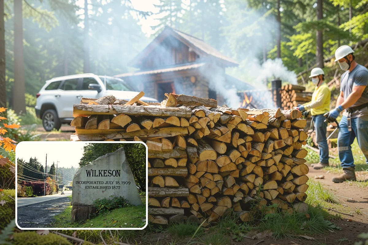 Ultra-Dry Firewood in Wilkeson, Pierce County, WA - Moisture well below the seasoned standard
