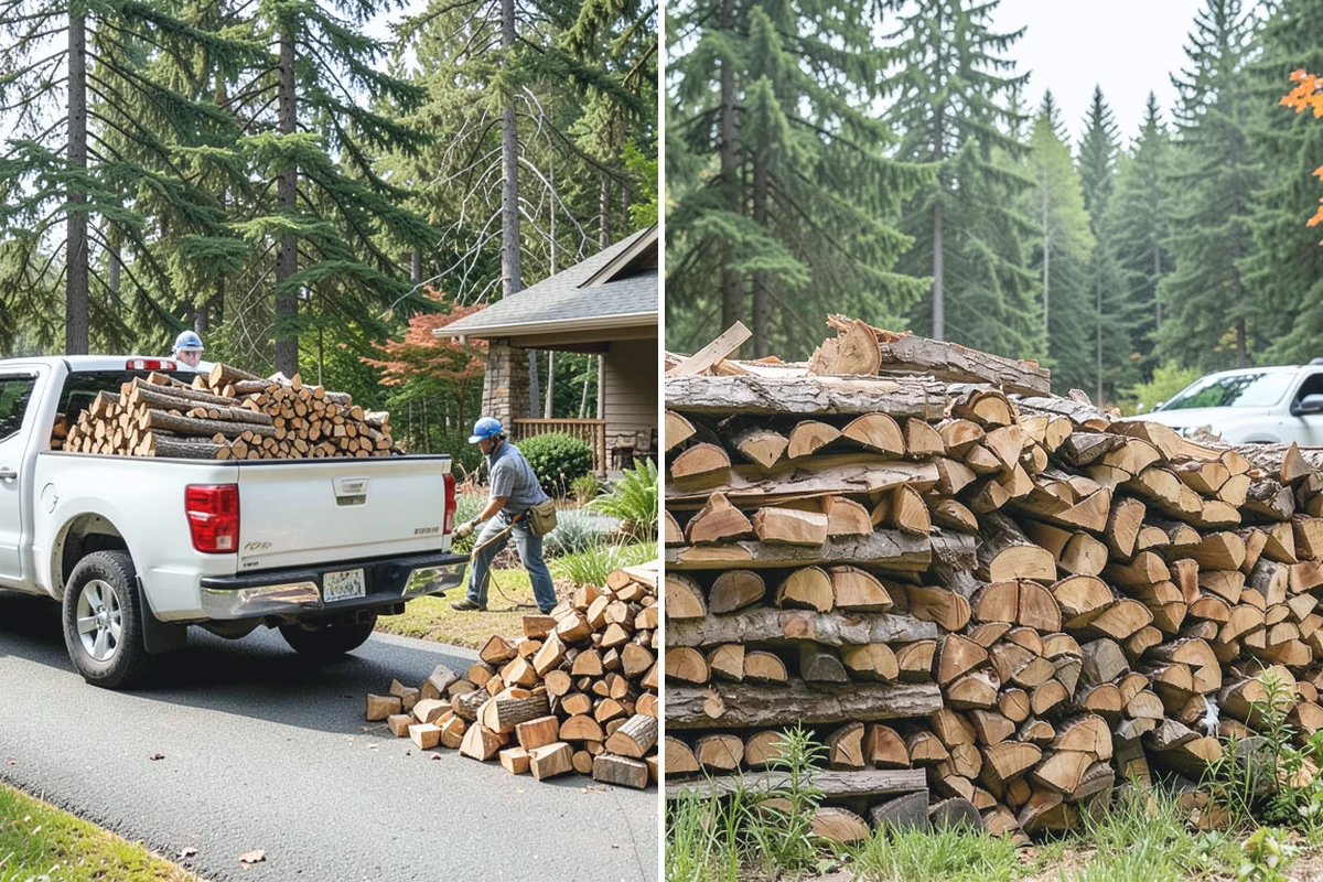 Ultra-Dry Firewood in Wilkeson, Pierce County, WA - We start with fully cured wood