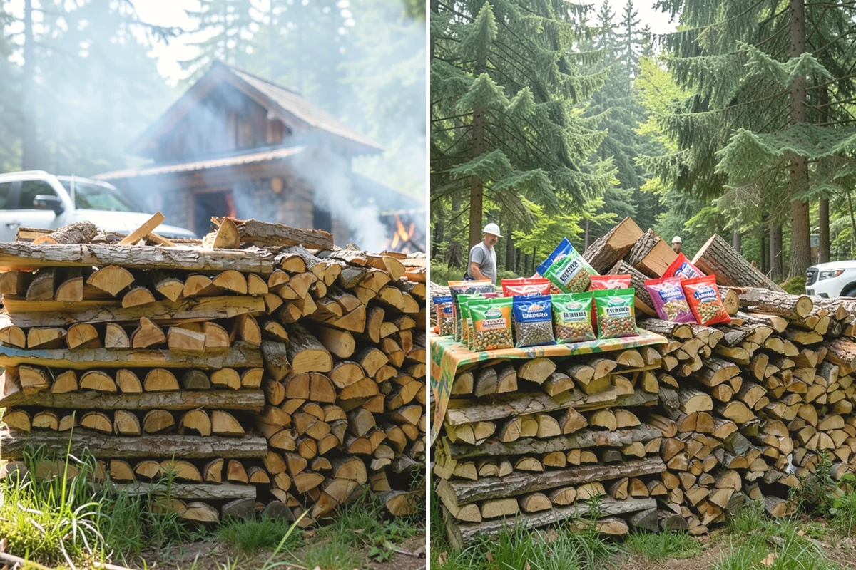 Ultra-Dry Firewood in Yarrow Point, King County, WA - We start with fully cured wood