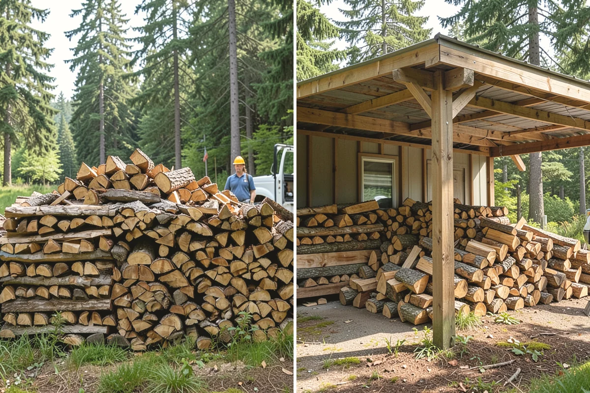 Urban Wood Recycling in Anacortes, Skagit County, WA - Collect wood recovered from urban tree work