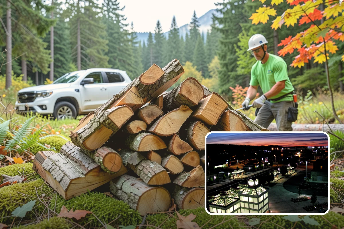 Urban Wood Recycling in Auburn, King County, WA - Recovers urban tree wood that would be wasted