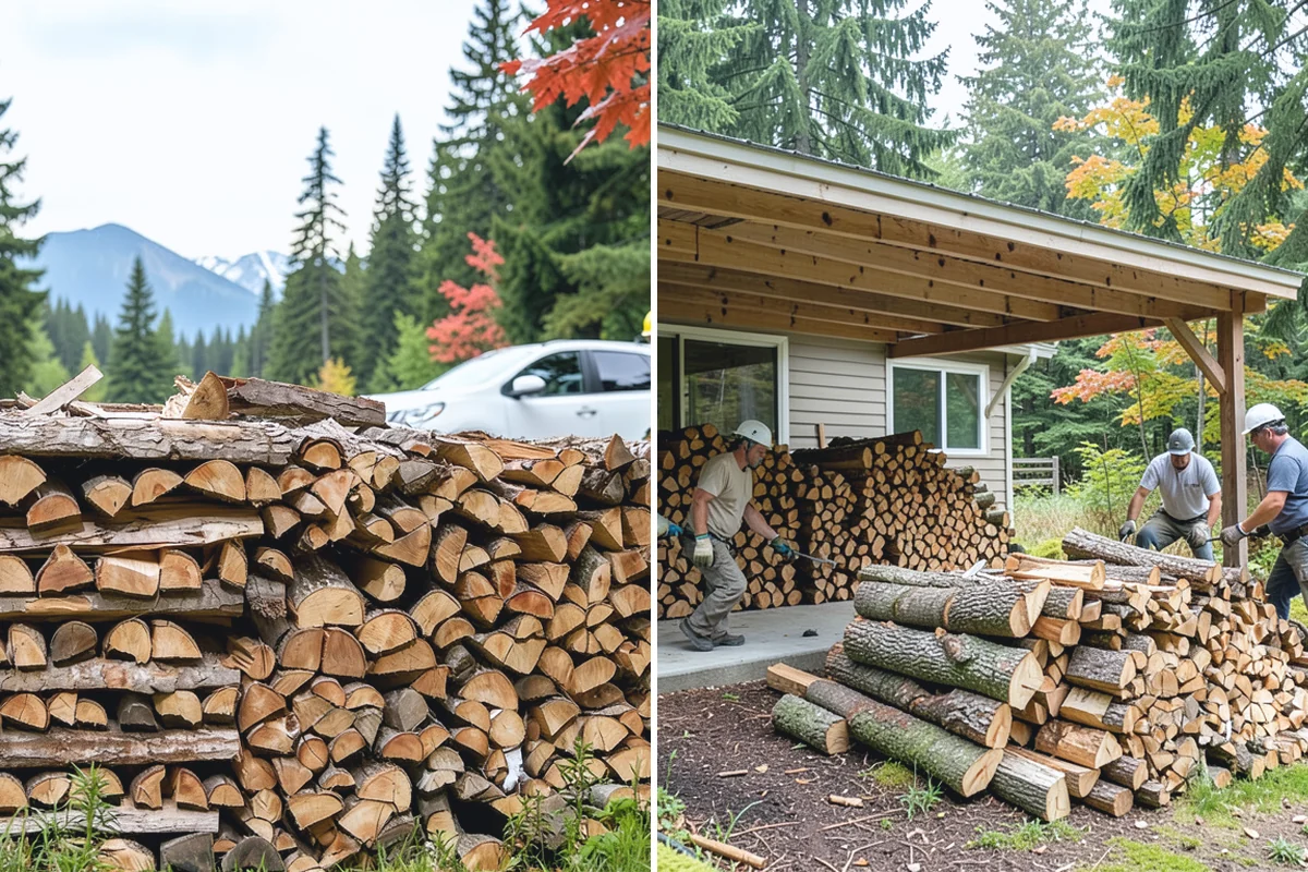Urban Wood Recycling in Auburn, King County, WA - Collect wood recovered from urban tree work