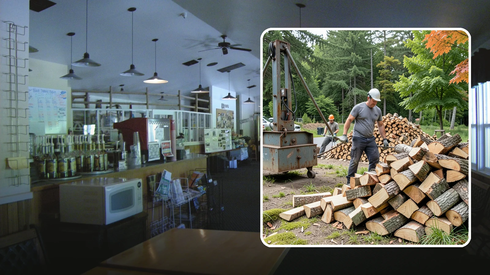 Urban Wood Recycling in Black Diamond, King County, WA - We recover wood from urban tree work and turn it into firewood instead of letting it go to the chipper or landfill.