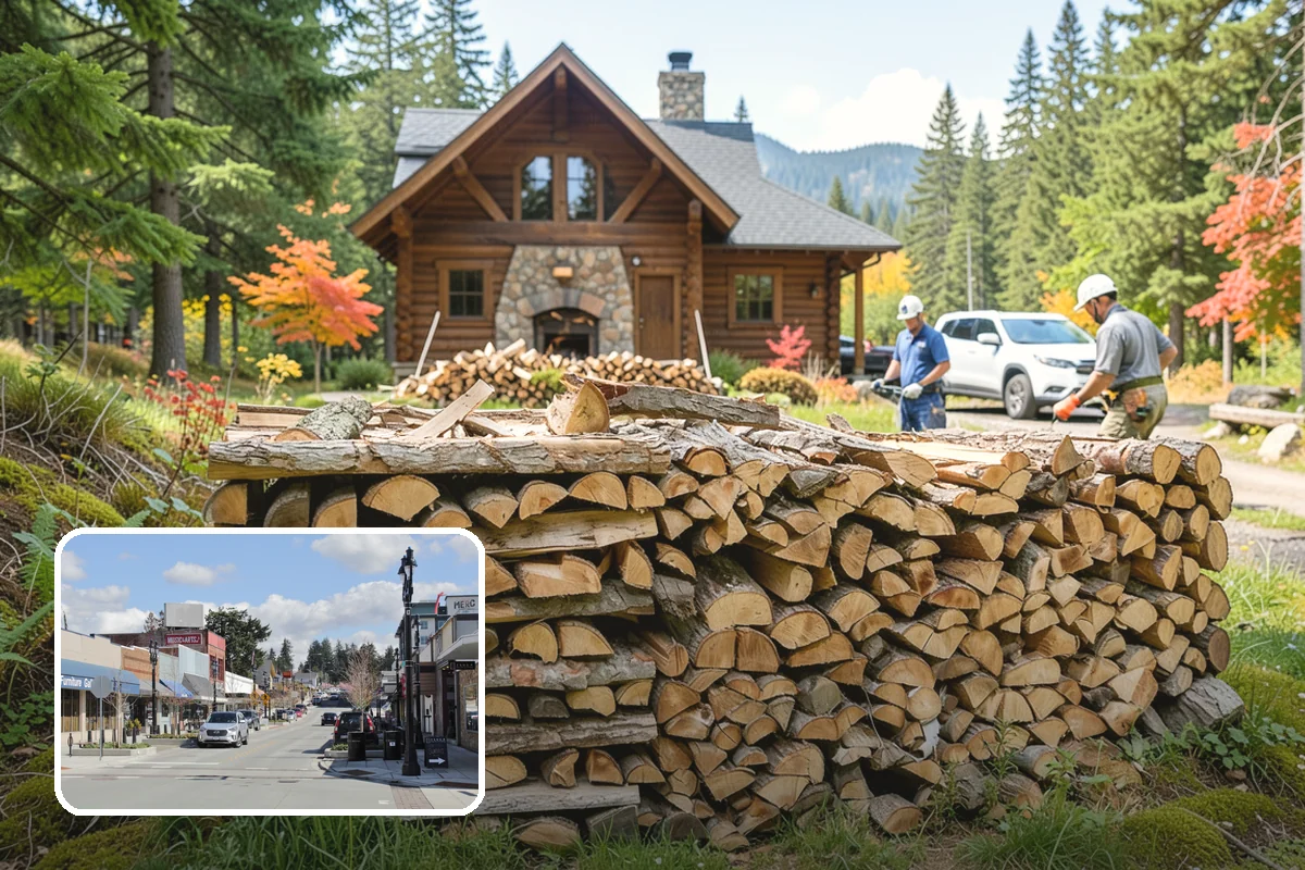 Urban Wood Recycling in Bothell, King County, WA - Recovers urban tree wood that would be wasted