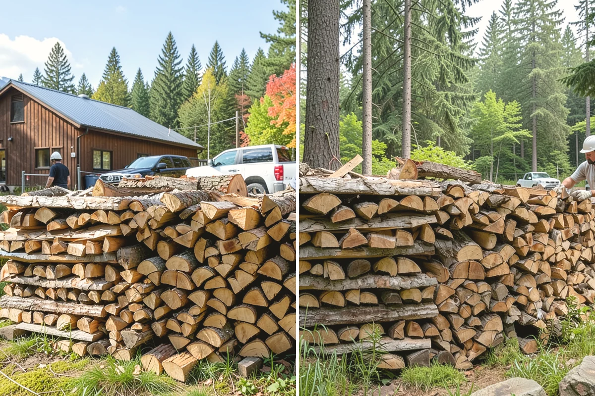Urban Wood Recycling in Burien, King County, WA - Collect wood recovered from urban tree work