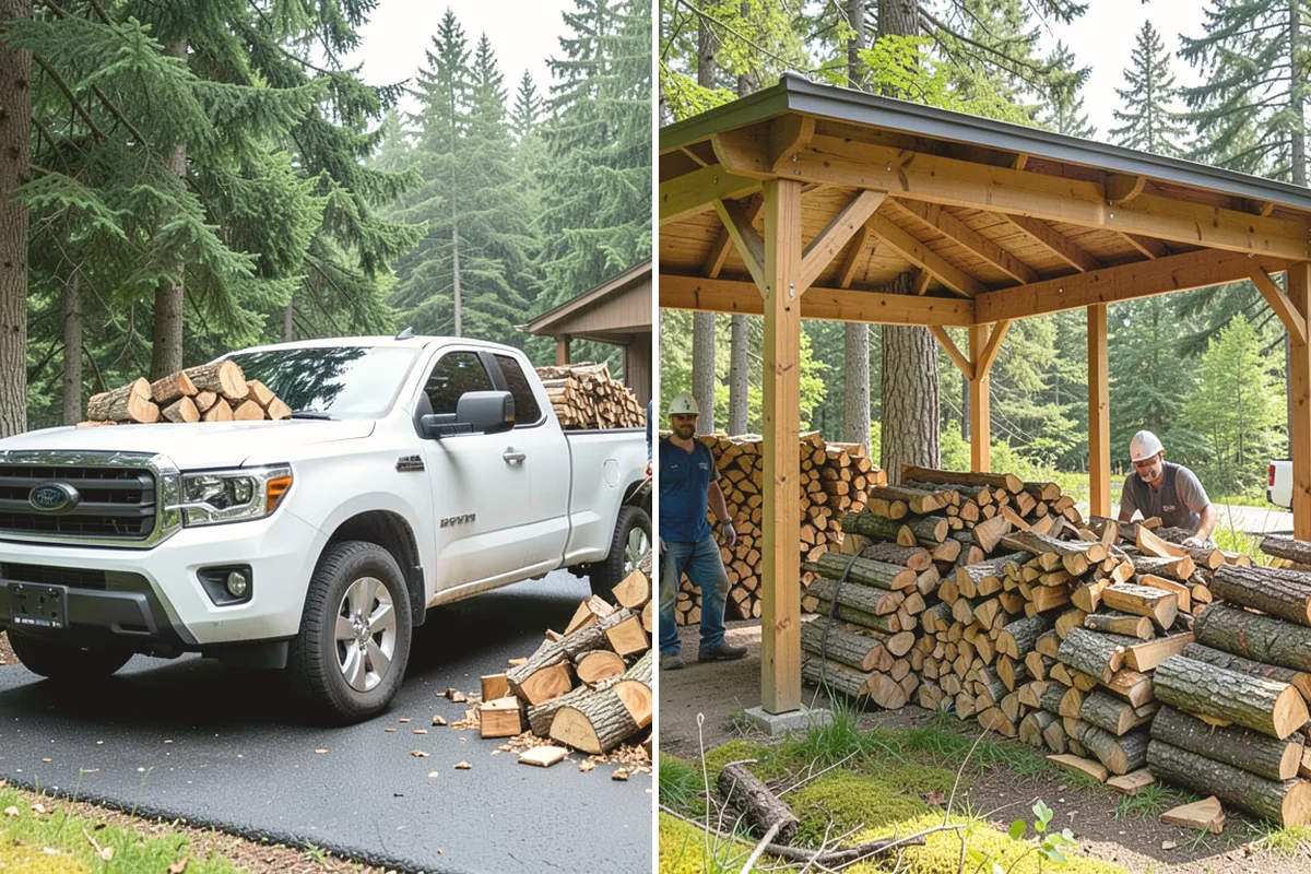 Urban Wood Recycling in Carnation, King County, WA - Collect wood recovered from urban tree work