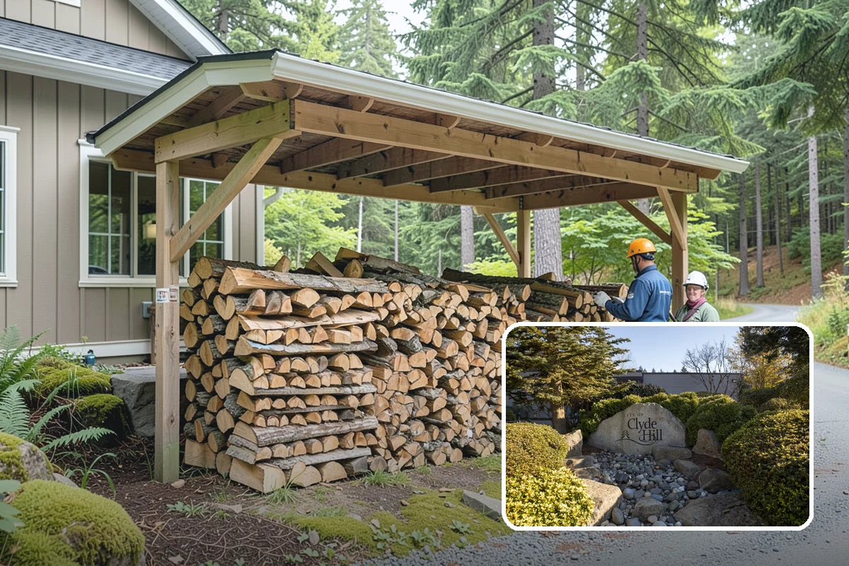 Urban Wood Recycling in Clyde Hill, King County, WA - Recovers urban tree wood that would be wasted