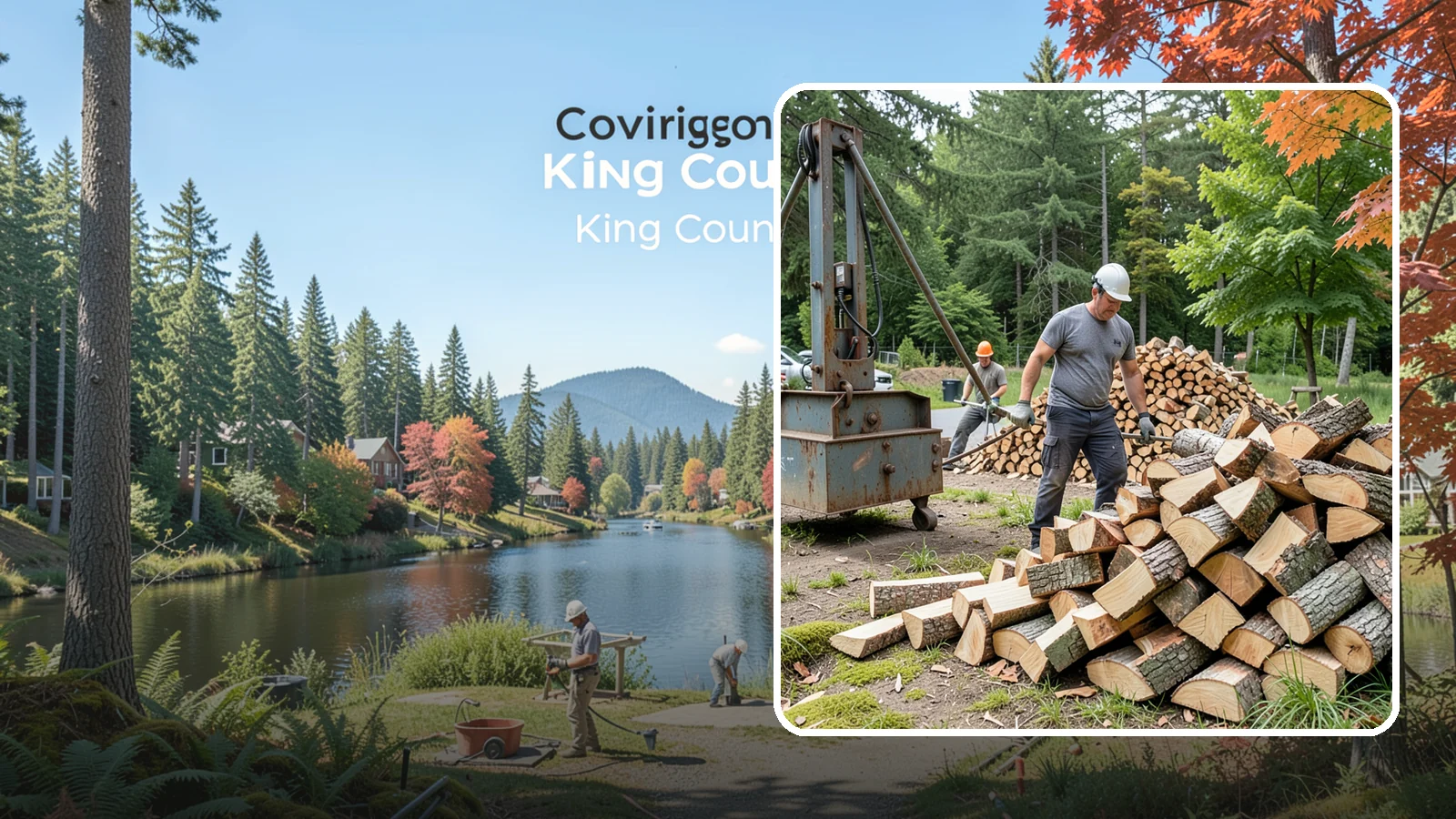 Urban Wood Recycling in Covington, WA - We recover wood from urban tree work and turn it into firewood instead of letting it go to the chipper or landfill.
