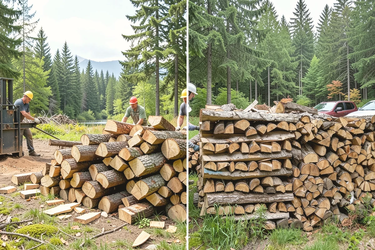 Urban Wood Recycling in Covington, WA - Collect wood recovered from urban tree work