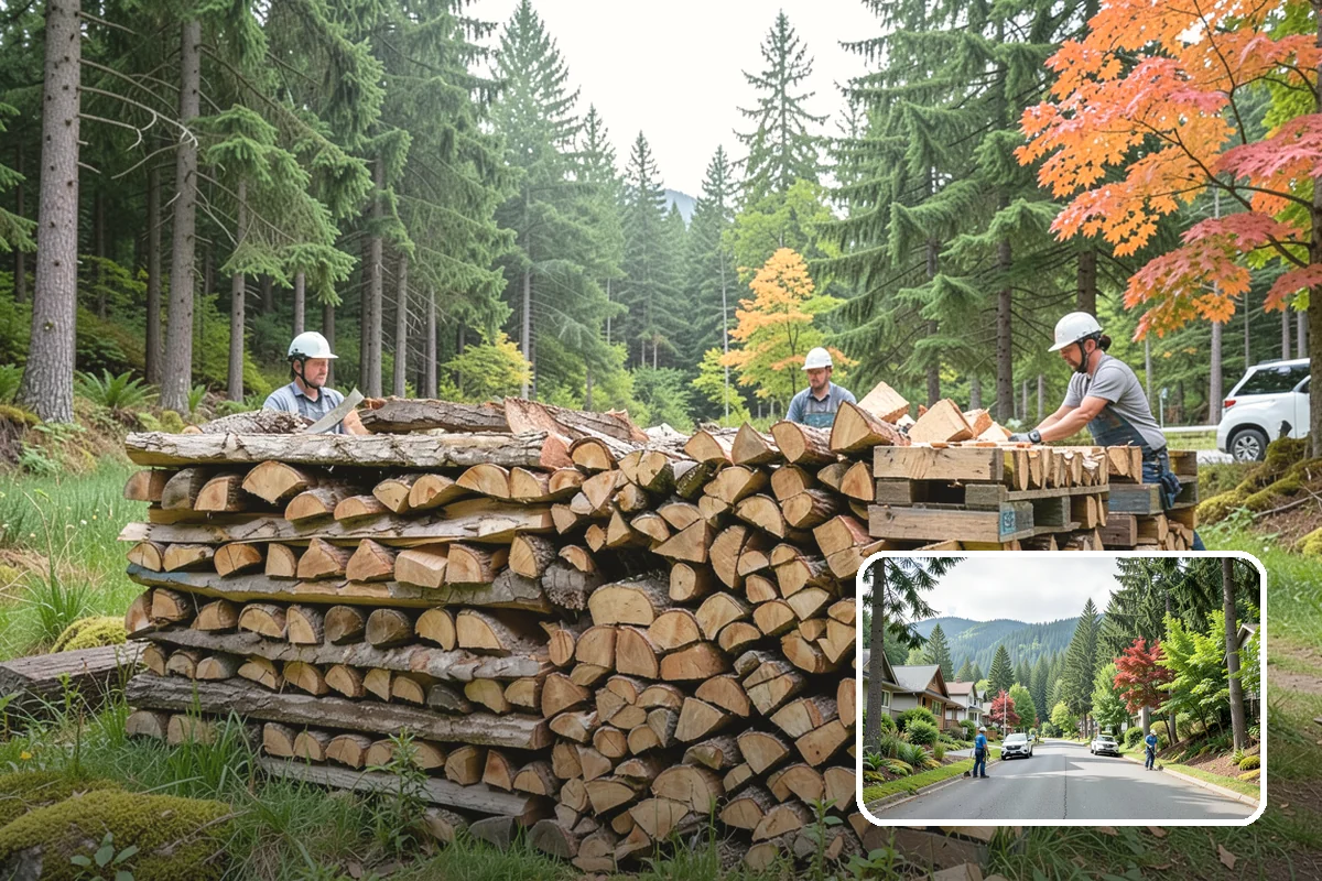 Urban Wood Recycling in Darrington, WA - Recovers urban tree wood that would be wasted