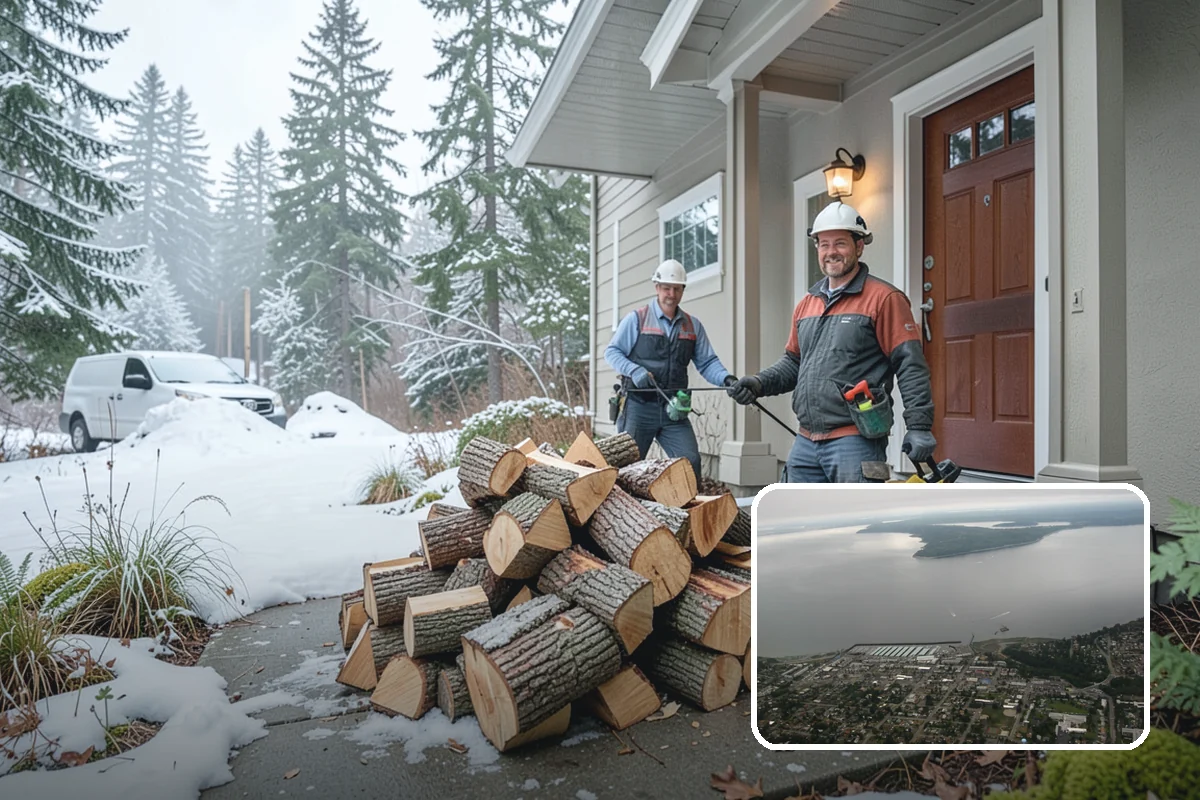 Urban Wood Recycling in Des Moines, King County, WA - Recovers urban tree wood that would be wasted