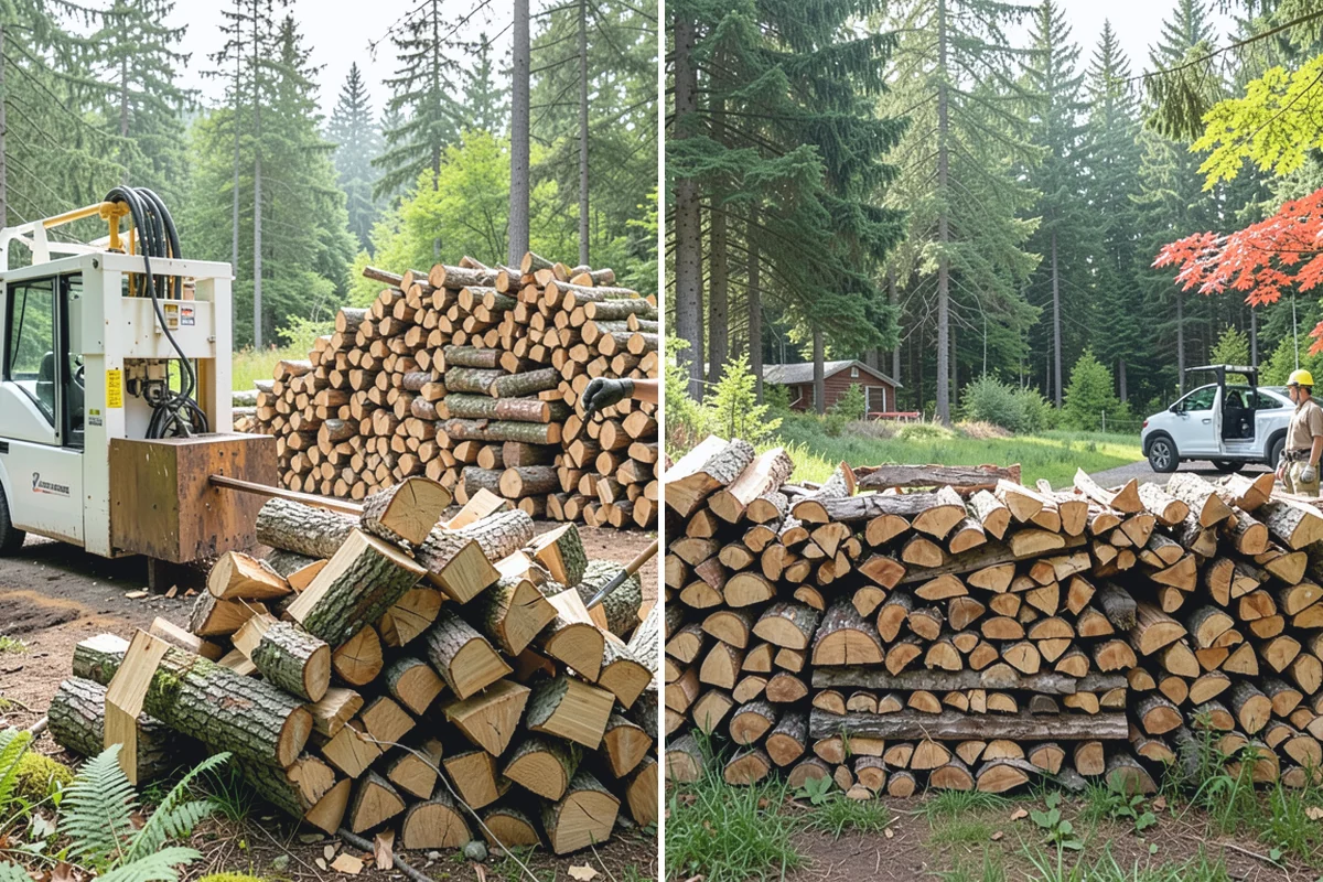 Urban Wood Recycling in Des Moines, King County, WA - Collect wood recovered from urban tree work