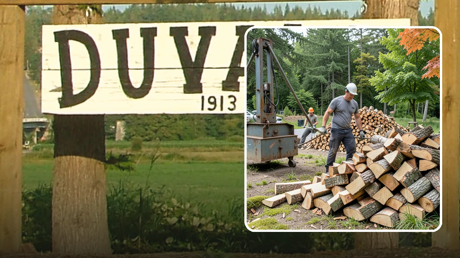 Urban Wood Recycling in Duvall, King County, WA - We recover wood from urban tree work and turn it into firewood instead of letting it go to the chipper or landfill.