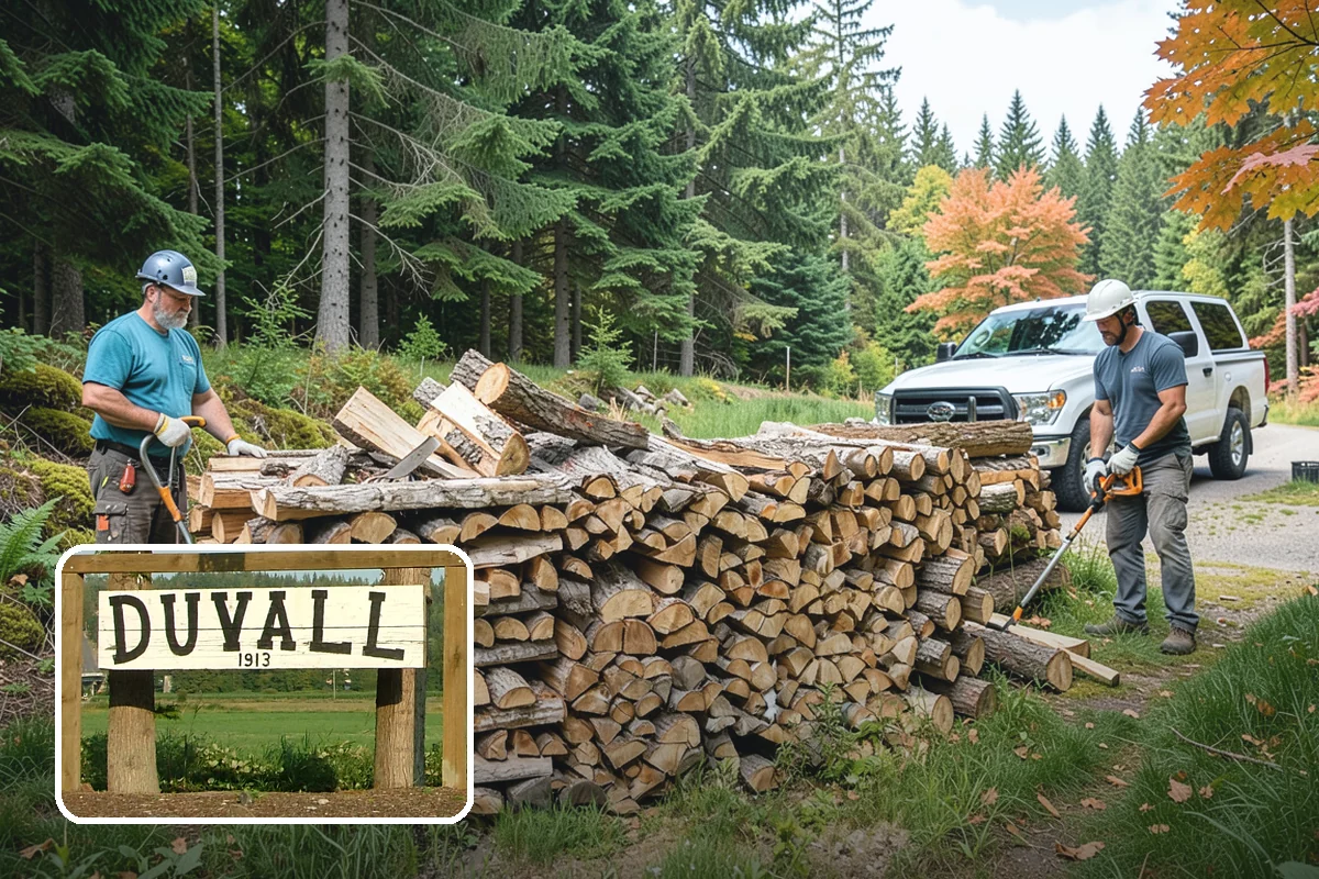 Urban Wood Recycling in Duvall, King County, WA - Recovers urban tree wood that would be wasted