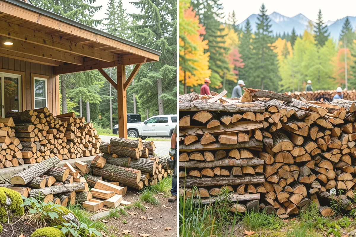Urban Wood Recycling in Duvall, King County, WA - Collect wood recovered from urban tree work