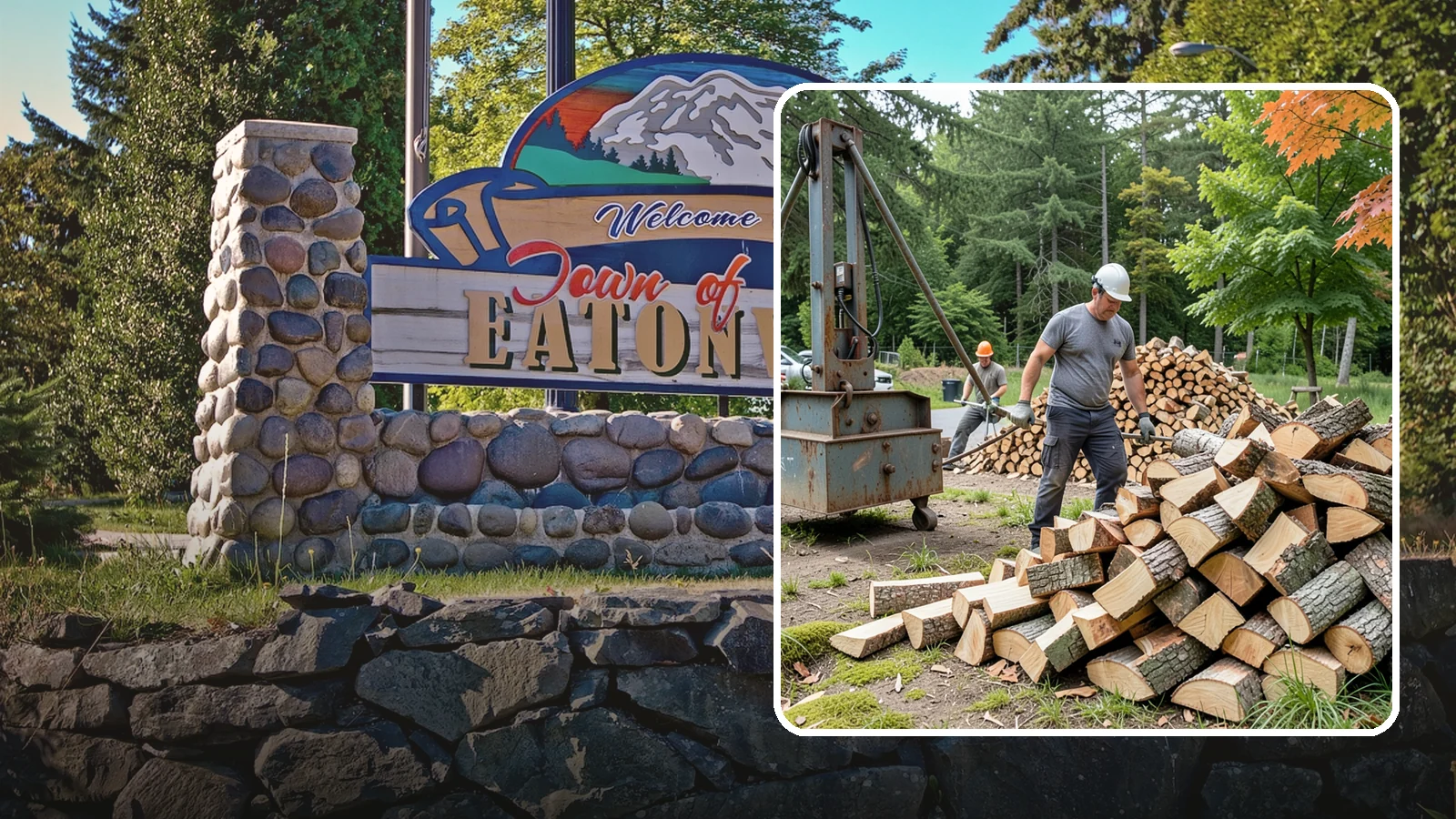 Urban Wood Recycling in Eatonville, WA - We recover wood from urban tree work and turn it into firewood instead of letting it go to the chipper or landfill.