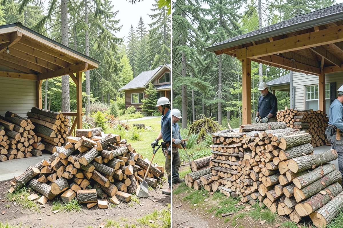Urban Wood Recycling in Granite Falls, Snohomish County, WA - Collect wood recovered from urban tree work