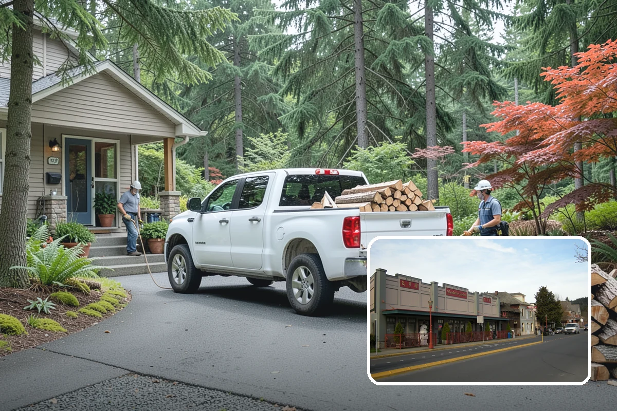 Urban Wood Recycling in Issaquah, King County, WA - Recovers urban tree wood that would be wasted