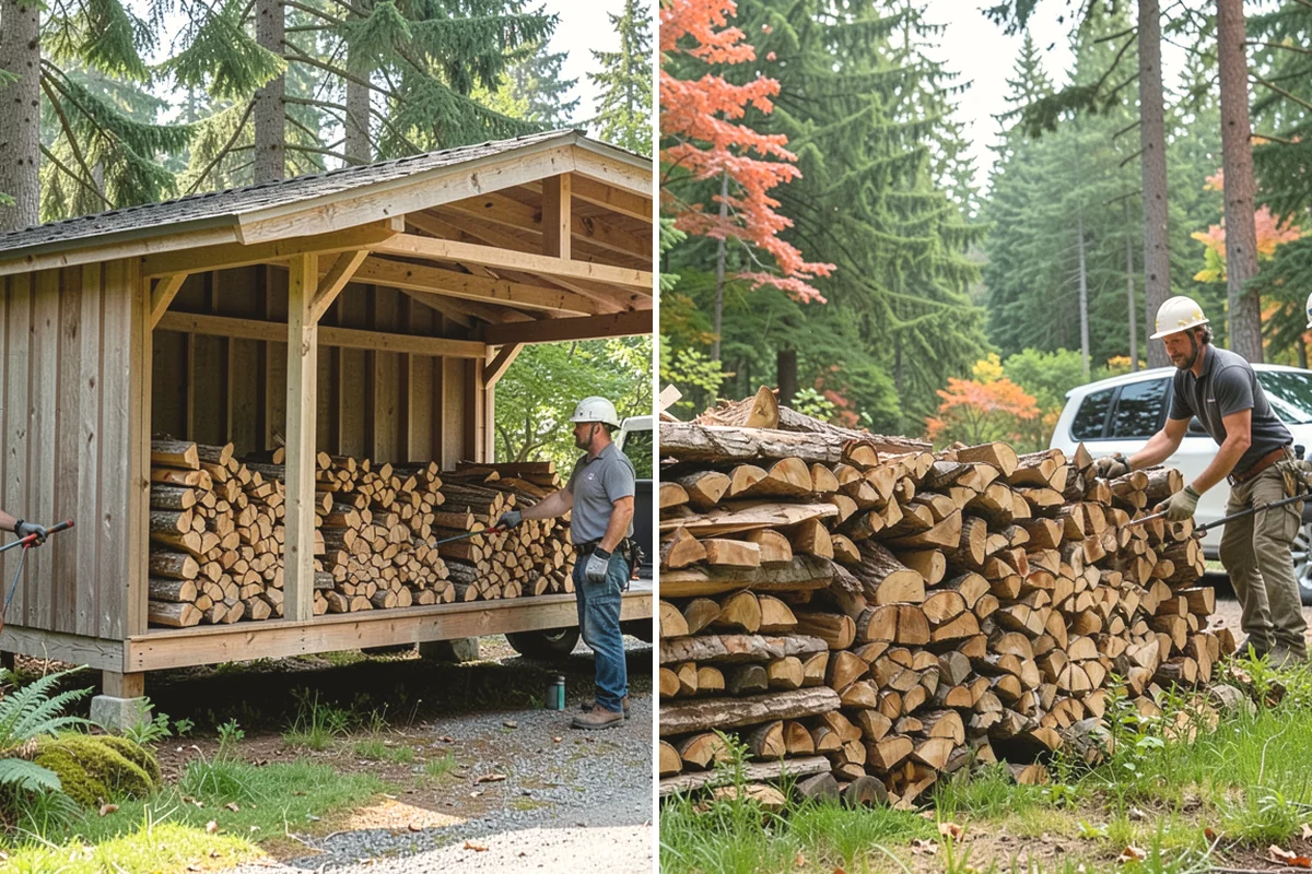 Urban Wood Recycling in Lake Stevens, Snohomish County, WA - Collect wood recovered from urban tree work